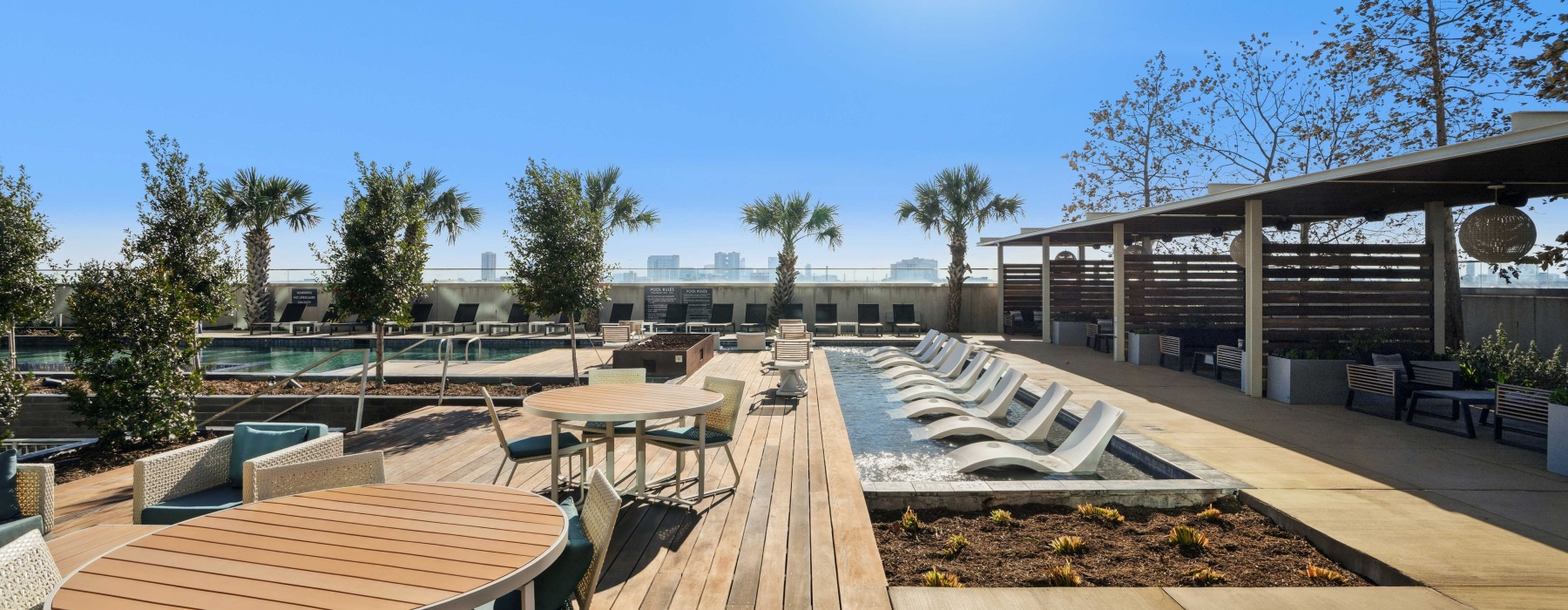 Pool deck